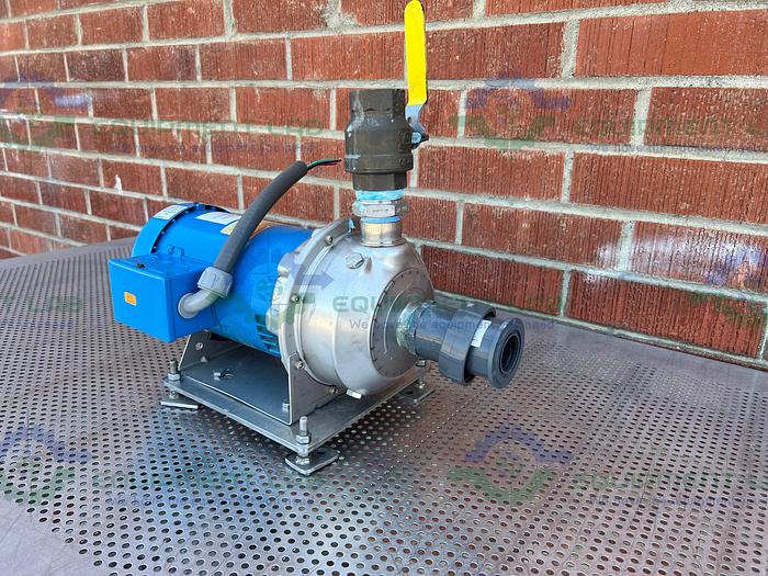 Used Goulds Water Technology  NPE Centrifugal Pump w/ Nema Premium 2 HP Motor