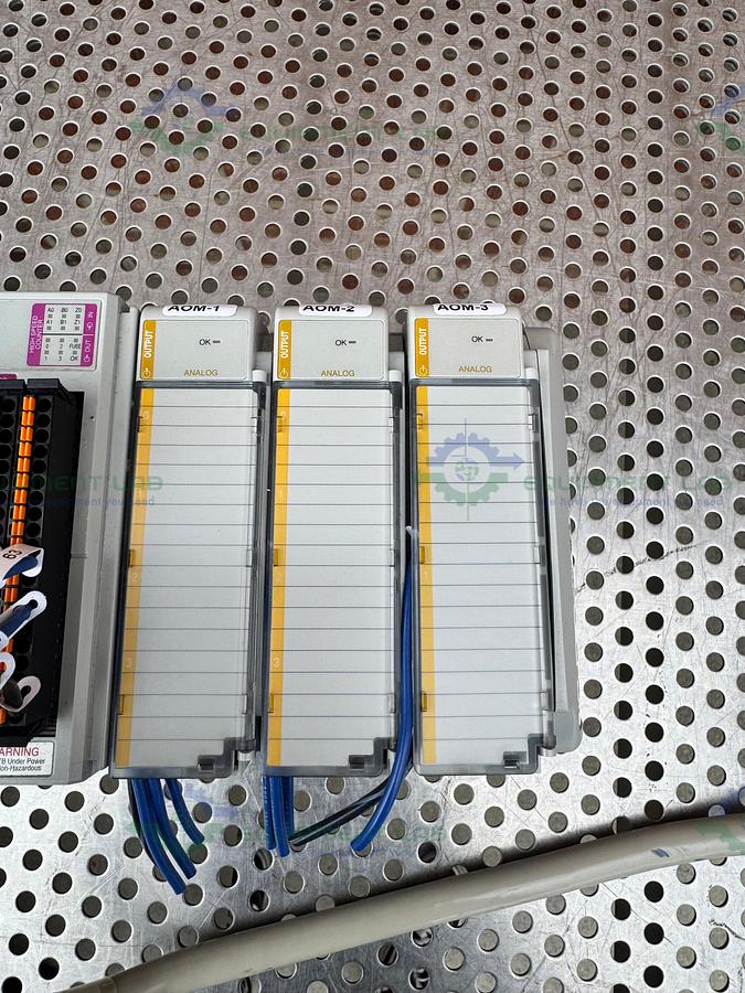 Used Allen Bradley Compact Logix L24ER QBFC1B Controller w/ 1769-OF4 Compact I/O
