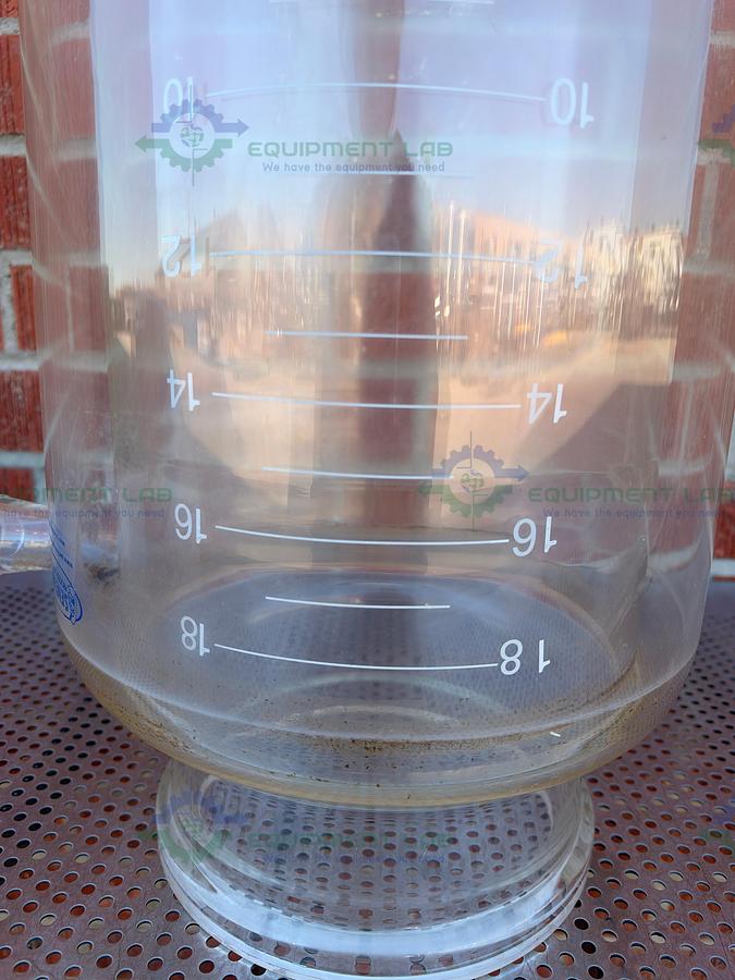 Used Sentinel Process Systems 20 Liter Jacketed Reactor Glass