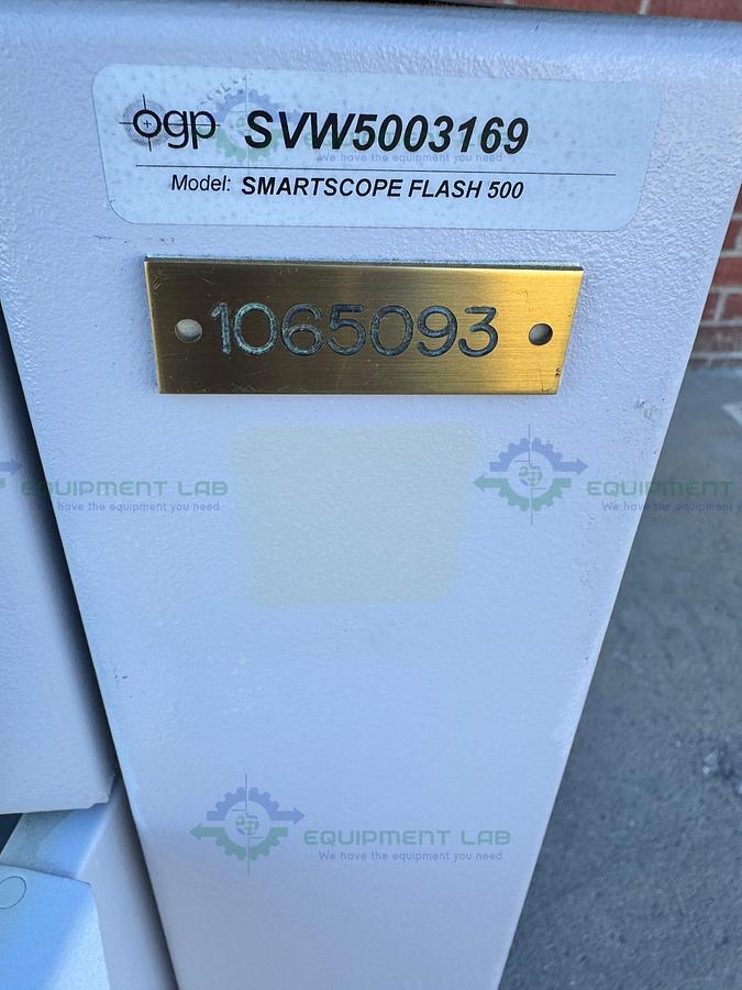  for parts or not working OGP Smartscope Flash 500 Multisensor Video Measuring System w/ Extra Parts
