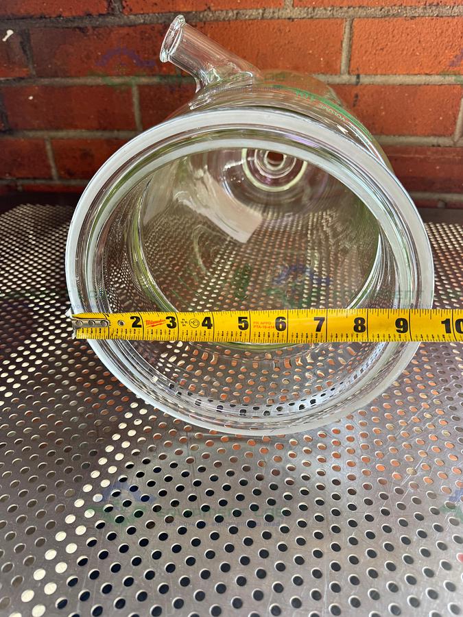 Used Chemglass 10 Liter Jacketed Process Reaction Vessel