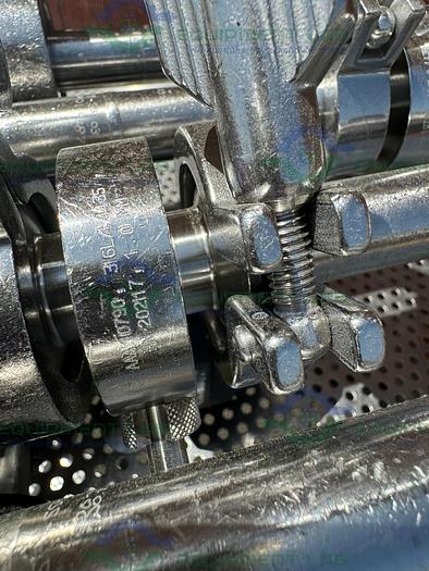 Used 4 ITT Pure Flo Advantage Stainless Steel Diaphragm Valve w/ 1" Sanitary Fitting