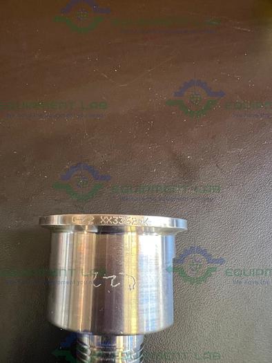 Used Lot of 2 - Stainless Steel Sanitary 1" Hose Fitting To 3/4" Threaded