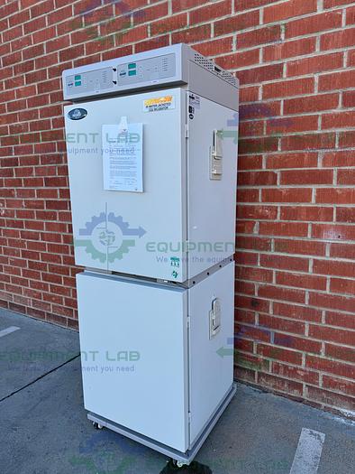 Used Nuaire  NU-8700 Autoflow IR Water Jacketed CO2 Dual Stacked Incubator