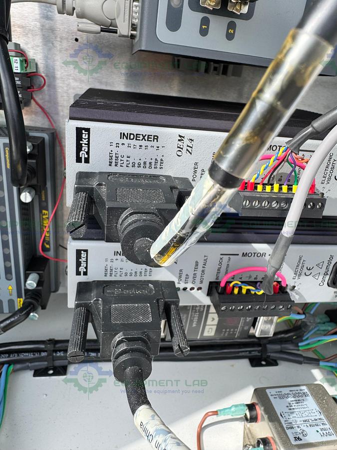 Used Parker 6K2 2-Axis Servo/Stepper Controller Compumotor w/ 4 EVM32 II, 2 OEM ZL4