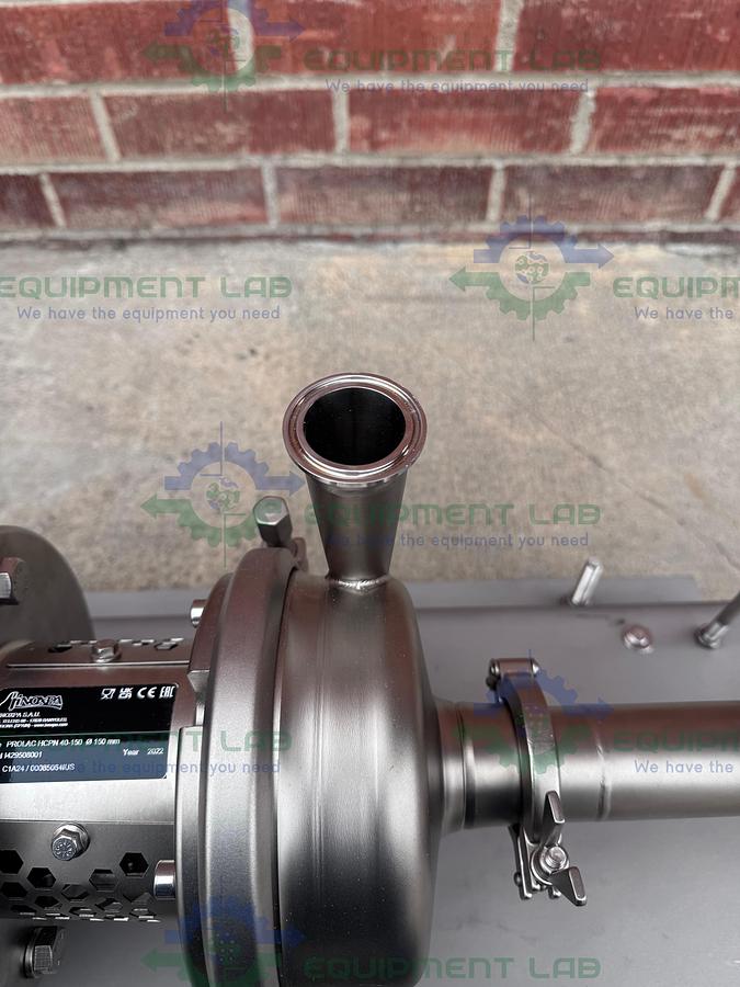 Inoxpa PROLAC HCPN 40-150 High Level Hygienic Centrifugal Pump 2022 w/5 HP Motor