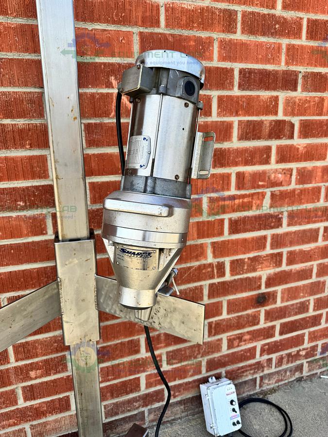 Used Sharpe Mixers SSG-050SCR Portable Mixer w/ VFD, 1/2 HP Motor, Two Impellers