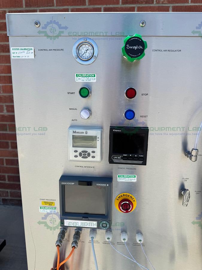 Used Avestin EmulsiFlex C500A High Capacity  High Pressure Homogenizer 20000PSI