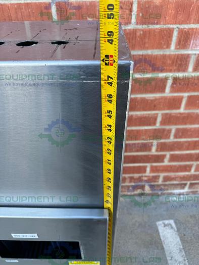 Used Stainless Steel  Industrial Control Panel Enclosure 11" x 24" x 48"