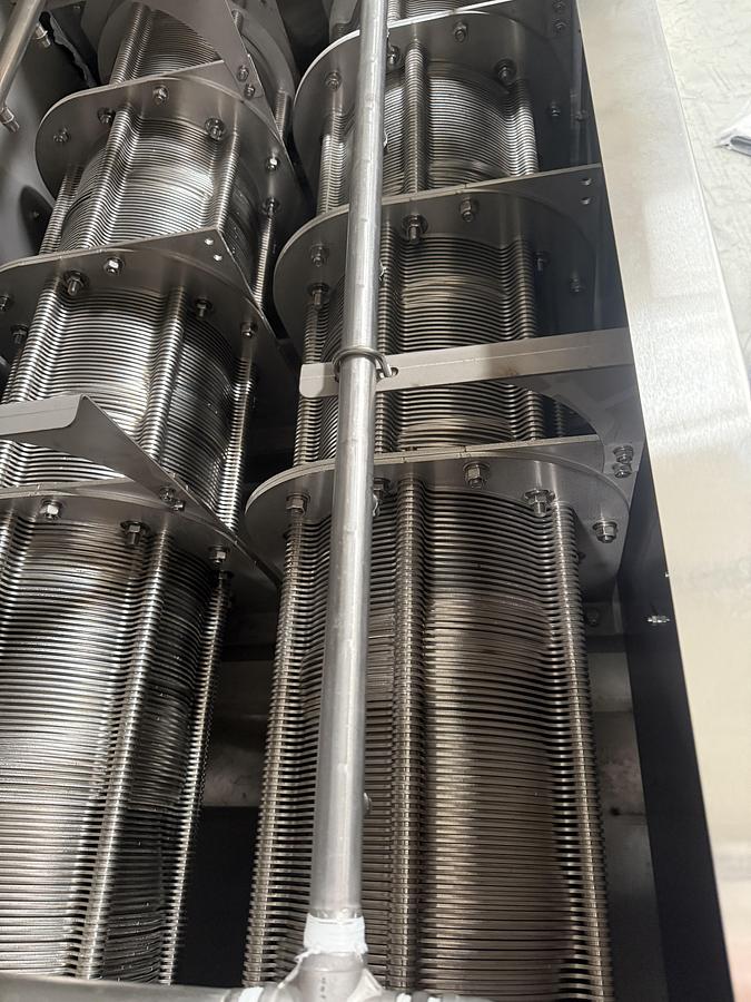 NWI JX302 Volute Press Sludge Dewatering System w/  Polymer  Dosing Unit MFG 26