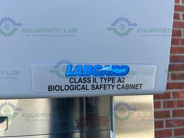Used Nuaire NU-425-400 Class II Type A2 Biological Safety Cabinet 4 Ft