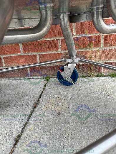 Used Allegheny  FH305900 Stainless Steel Stack Disk Filter Housing 150 FV/PSIG