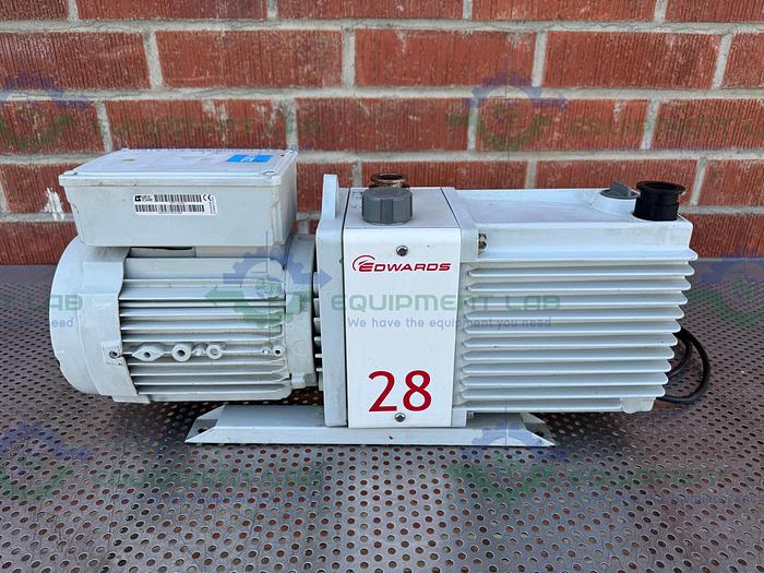 for parts or not working Edwards  E2M28 Rotary Vacuum Pump 21 CFM 220/240V