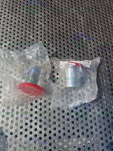 Lot of 2 - MKS  100311805 ISO-KF Flange Adapter, NW40 ISO-KF to 1.5" Rubber Hose