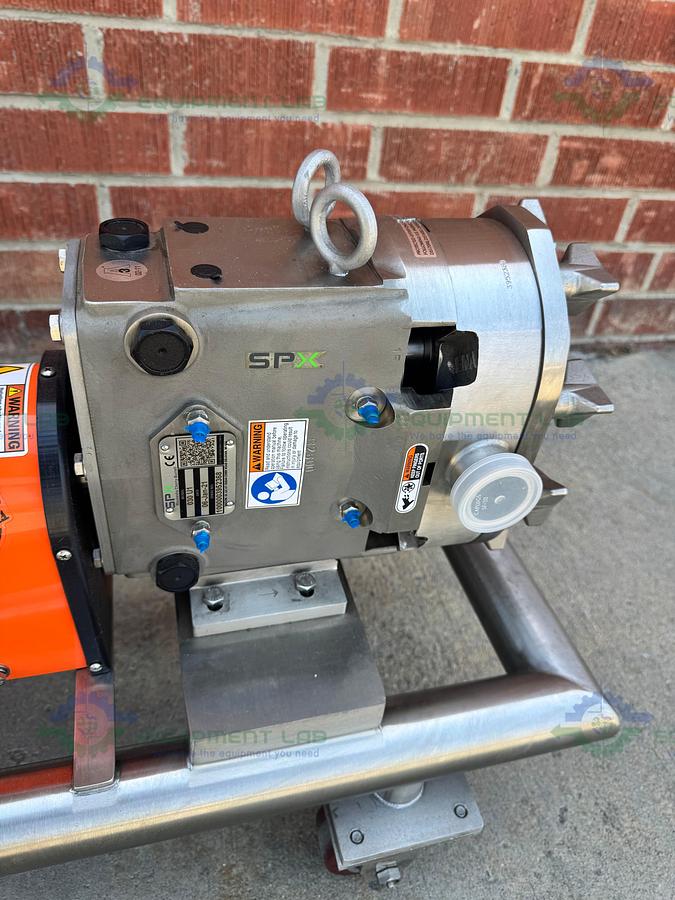 Used Waukesha Cherry Burrell /SPX  030U1 Rotary Lobe Pump w/ Baldor 2 HP Motor MFG 21
