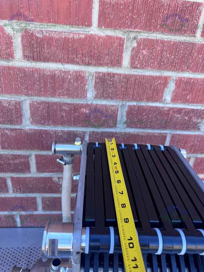 Used Unbranded Stainless Steel Filter Holder w/ Ebara Jes M 056, 0.5 HP