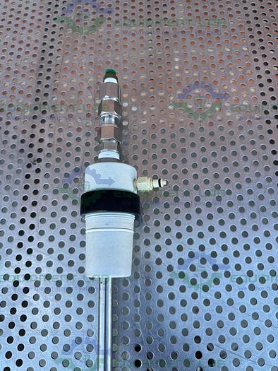 Used Chemglass Stainless Steel Temperature Sensor Tube 50 x 13 mm