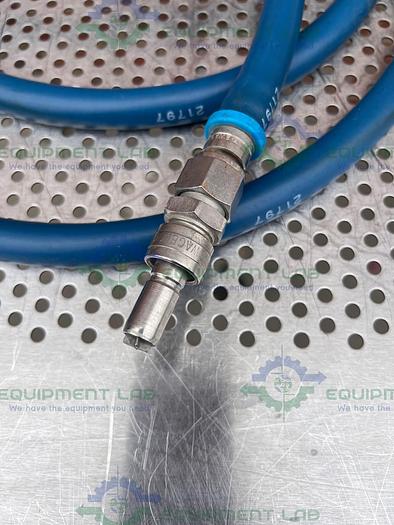 Used Swagelok  152" Chiller Hose w/ Swagelok Stainless Steel Push On 1/2" Hose Adapter