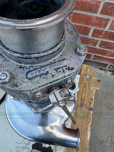 Used Tri Clover F3218MD-B40 Stainless Steel Tri Blender Mixer 480V w/ 10 HP Motor