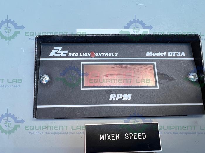 Used Ross M 40 Stainless Steel Single Shaft Mixer w/ Two 40 Gallon Tanks