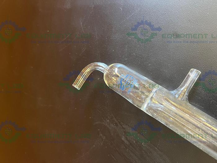 Used Quark Enterprises Vacuum Trap One Piece w/ Top Inlet Tube Bent At a 90° Angle