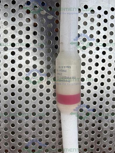 Used Advanta Pure  APSM-P-0500 34" Silicone Hose w/ 1/2 " Sanitary Fitting