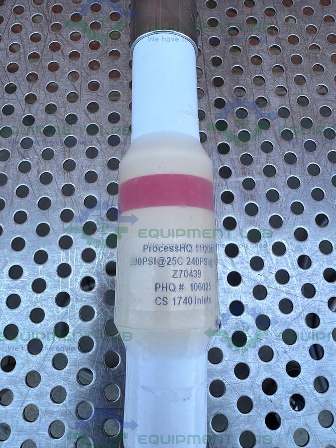 Used ProcessHQ Z70439  Silicone Hose 12" w/ 3/4" Sanitary Fitting