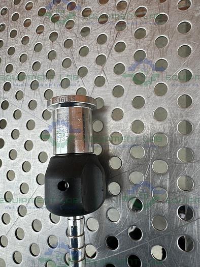 Used Lot of 3 - Fluid Line  In Line Diaphragm Valve w/ 1/4" Sanitary to Hose Fitting