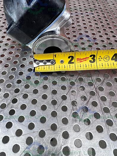 Used ITT Pure Flo 1-F-419-6-4-TM-963S-CWP150 Diaphragm Valve w/ 1" Sanitary Fitting