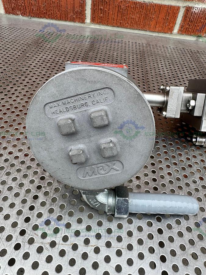 Used Max Machinery 234-100 Telemetering Unit 2000 PSI 5-24 V