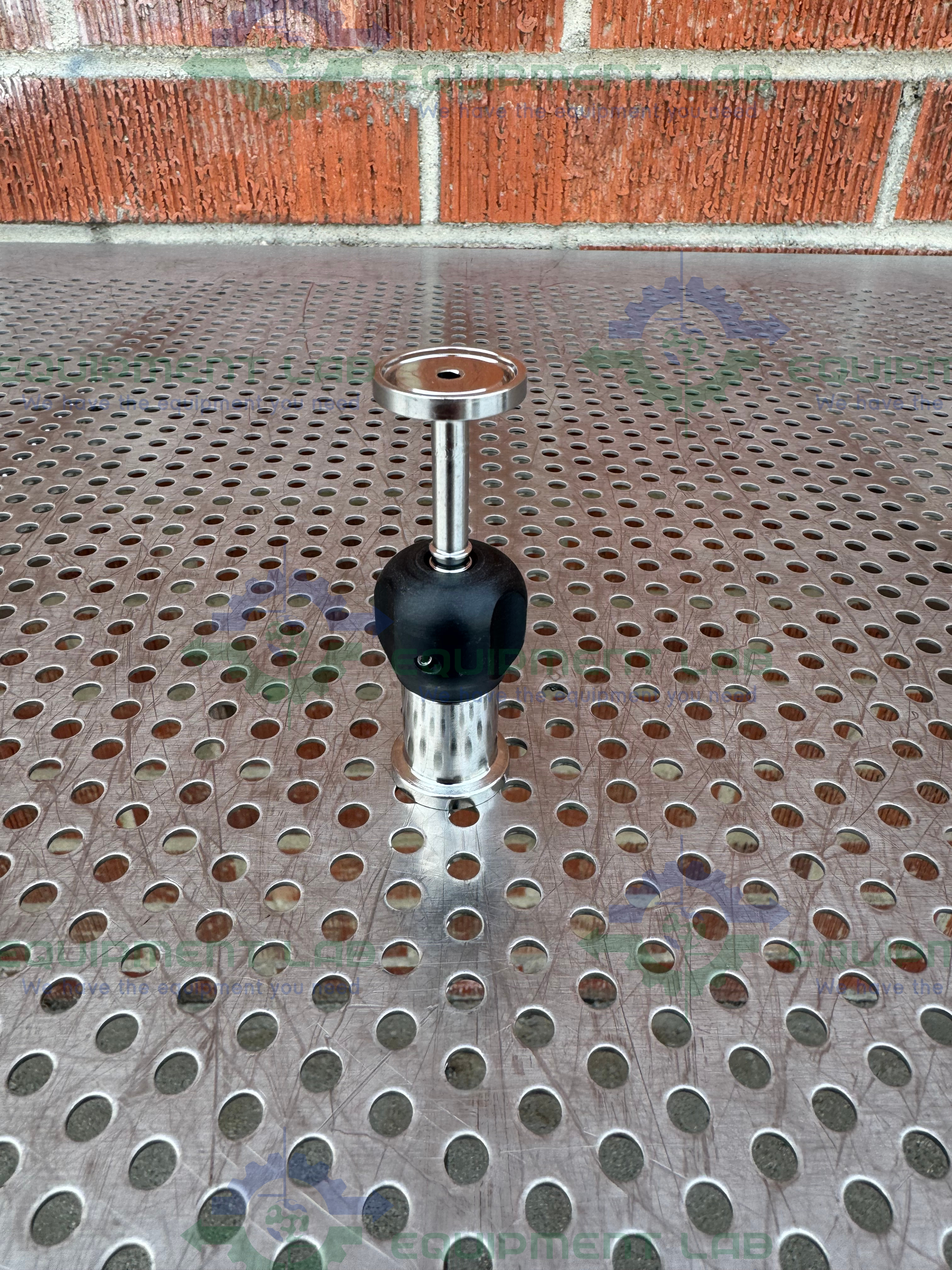 Used Lot of 2 - Fluid Line In Line Diaphragm Valve w/ 1/4 " Sanitary Fitting