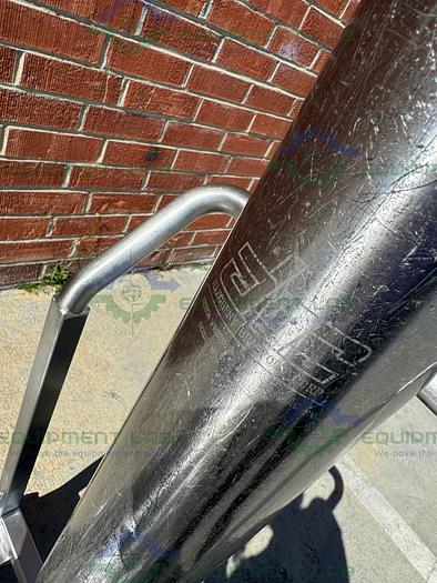 Used Allegheny /Millipore Stainless Steel Double Cartridge Filter Housing Skid 9" &4"