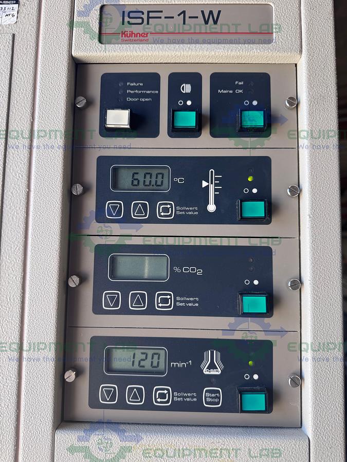 Used Kuhner ISK-1-W / ISK1-X Refrigerated Incubator Shaker 5°C below ambient to 60°C