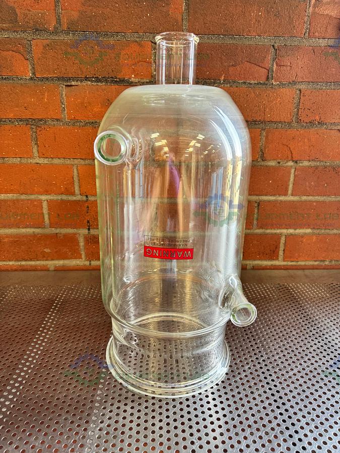 Used Chemglass 7456 Jacketed Process Reaction Vessel 10 Liter