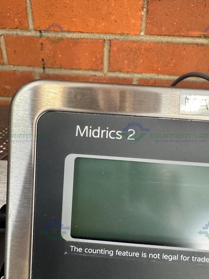 Used Minebea Intec CAPS1U-20CC-LU Stainless Steel Scale 10x10 w/ MIS2UR-V2, 30 LBS