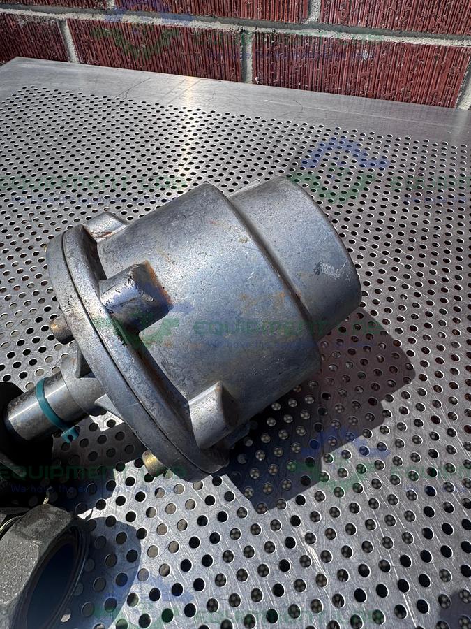 Used Gemu Gemu 514/40/D195 Pneumatic Angle Seat Valve, PST 4-10 180°C w/ 1 1/2" Fitting