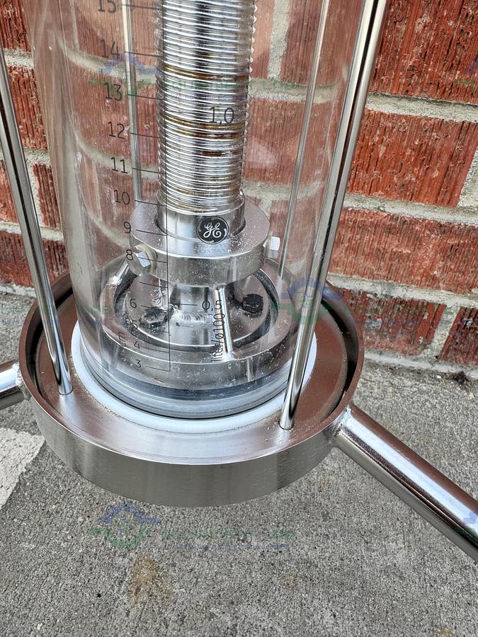 Used Cytiva / GE / Pharmacia BPG 100 / 500 Chromatography Column 4L