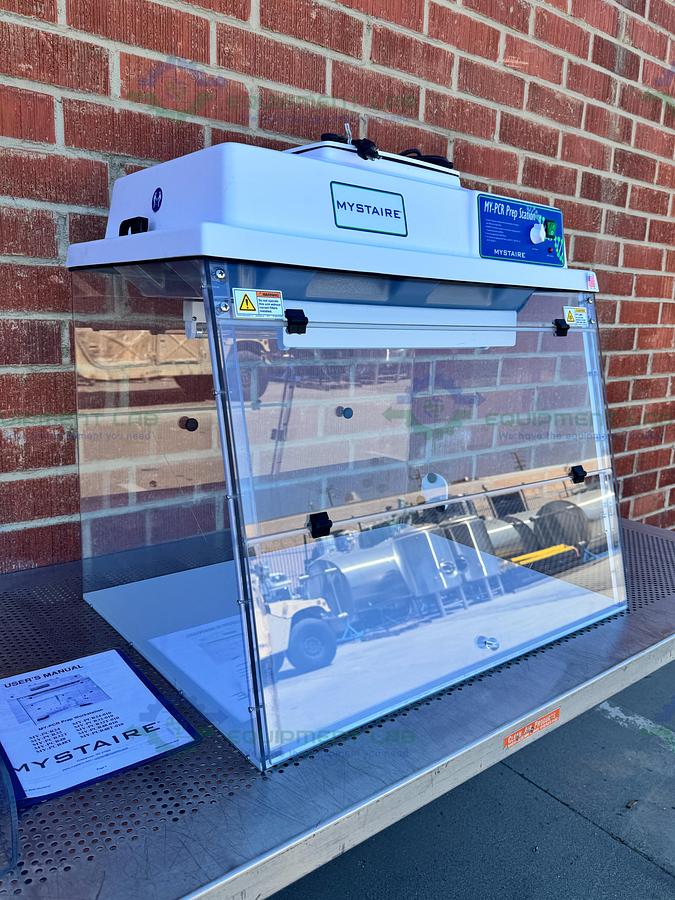 Used Mystaire MY-PCR32 PCR Prep Lab Station Laminar Flow Hood 32" Clean Air