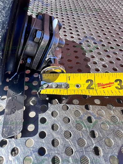 Used ITT Pure-Flo  A208 Diaphragm Valves 90PSI w/  1/2"  Sanitary Fitting