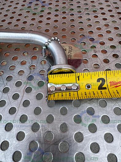 Used SMC AW40-N04-Z Filter Regulator 7 - 125 PSI w/ Flowserve Ball Valve