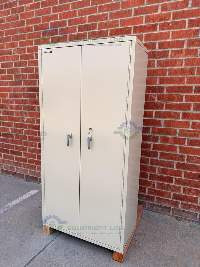 Used FireKing Fire-Resistant Storage Cabinet 36" x 20" x 72" w/ 4 Shelves MFG 2022