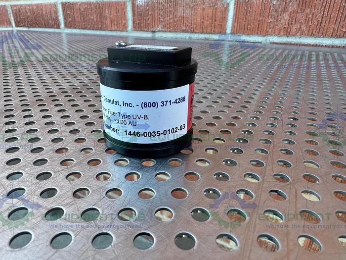 Used Optek / Danulat  1446-0035-0102-03 Calibration Filter UV-B, >3.00 AU