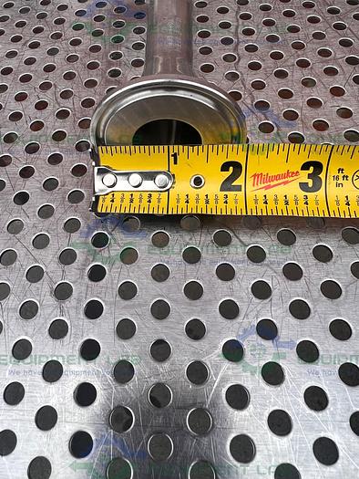 Used ITT Pure Flo .75-316L-SFV5 4 -Way Diaphragm Valve w/ 3/4" Sanitary Fitting