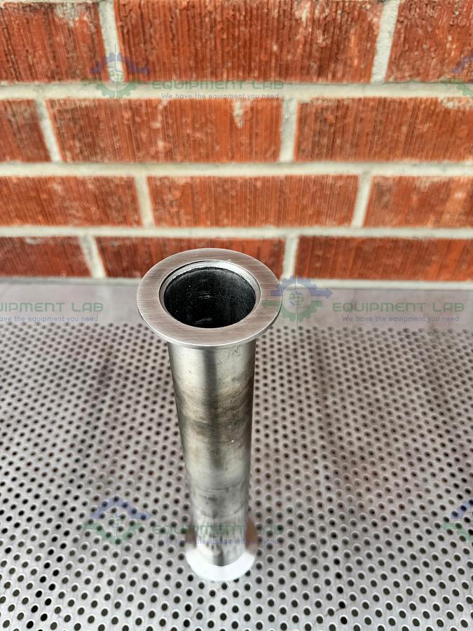 Used Stainless Steel  KF 50  Nipple Vacuum Fitting 13" Length