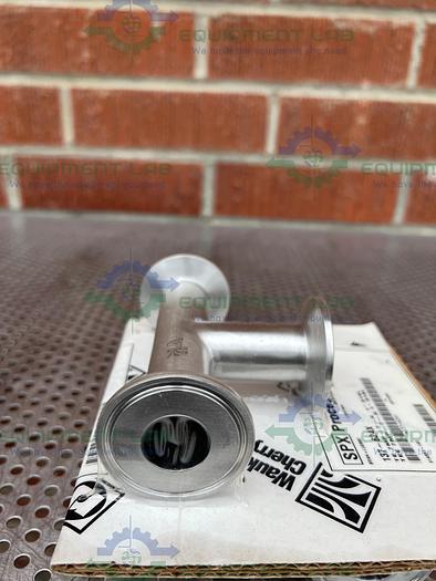 SPX  137-624X Stainless Steel 3 Way Tee Adapter 1" Sanitary Fitting