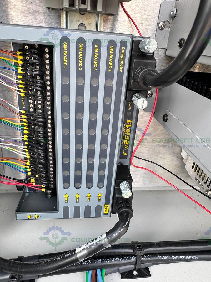 Used Parker 6K2 2-Axis Servo/Stepper Controller Compumotor w/ 4 EVM32 II, 2 OEM ZL4