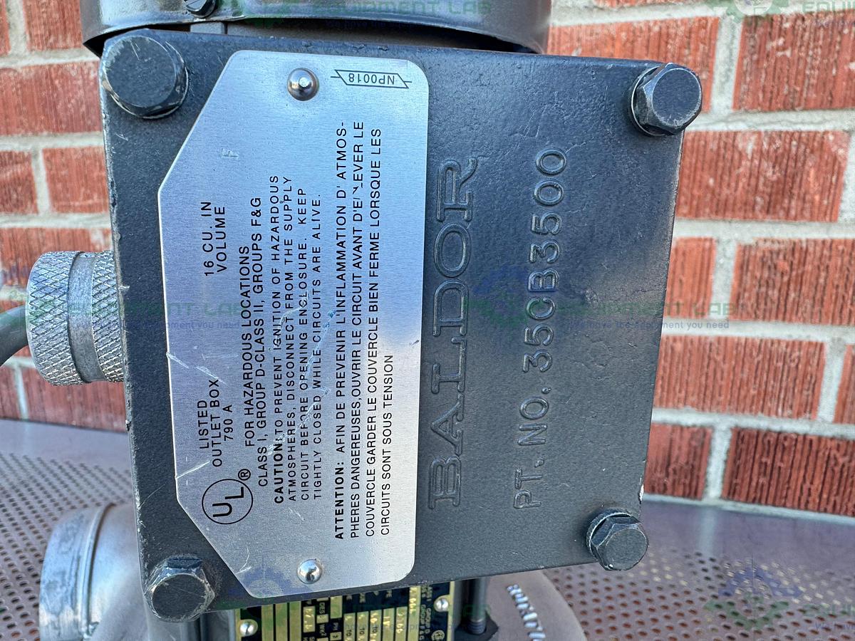 Used American Fan Company AF-8 Blower Max 2700  RPM w/ 1/2" HP Motor