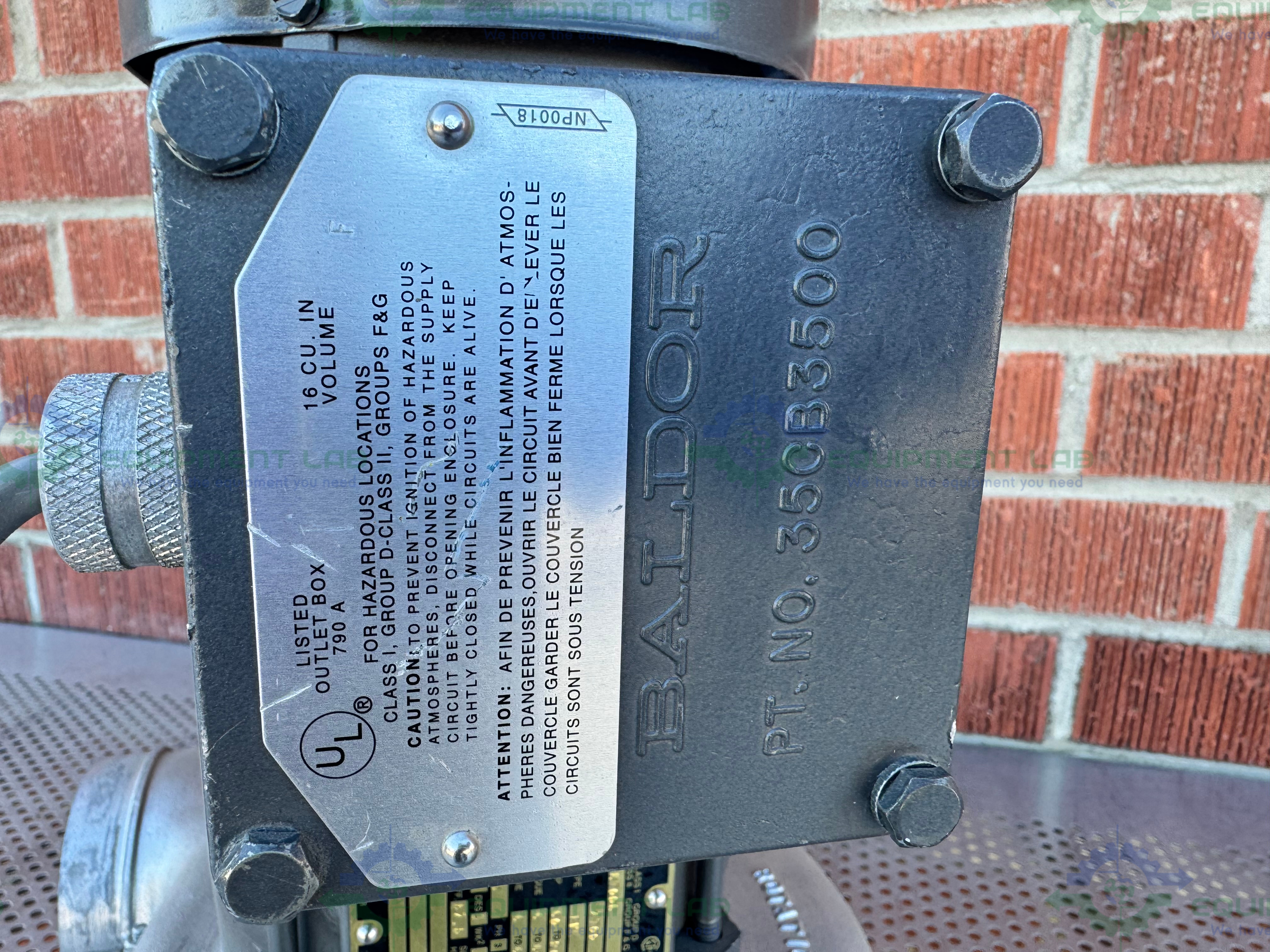 Used American Fan Company AF-8 Blower Max 2700  RPM w/ 1/2" HP Motor