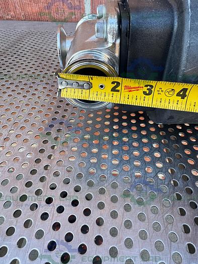 Used ITT Pure-Flo  Diaphragm Valves 90PSI  3 Way Valve w/ 1" to 1/2" Sanitary Fitting