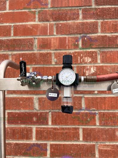 Used Wilden Diaphragm Pump 100 PSIG w/ Cart